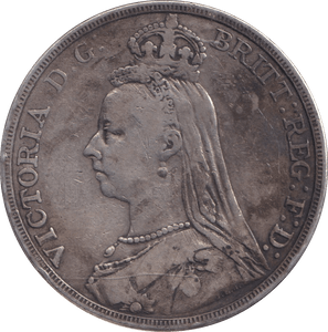1890 CROWN ( GF ) - CROWN - Cambridgeshire Coins