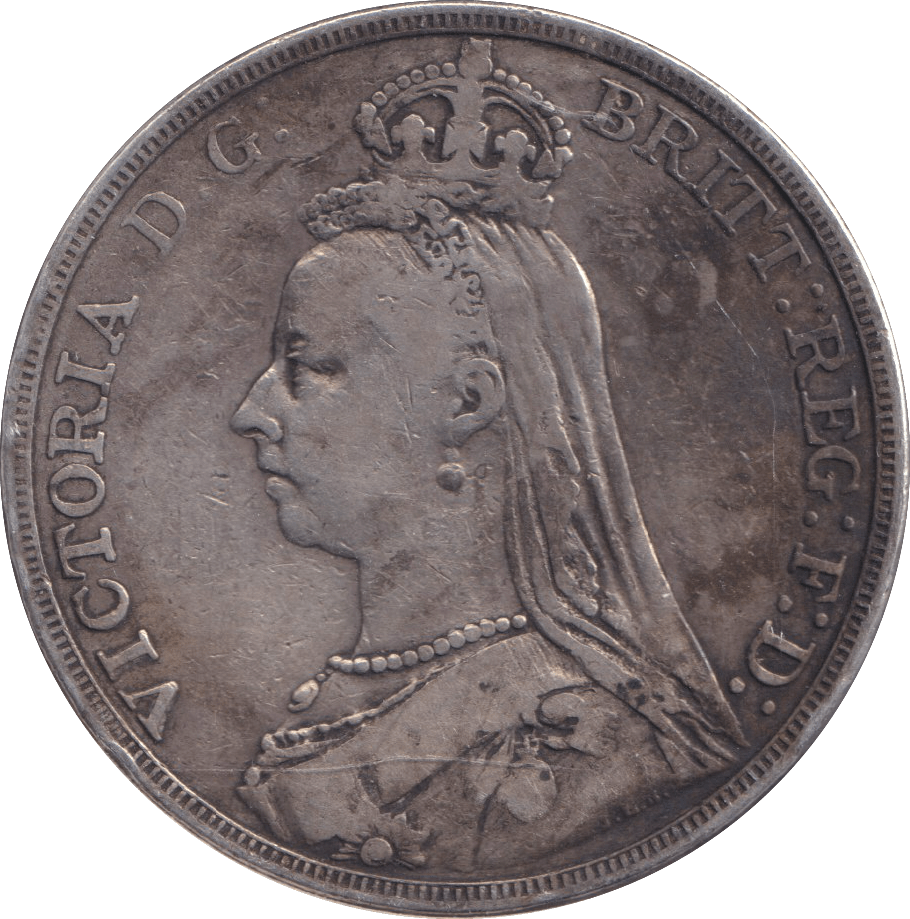 1890 CROWN ( GF ) - CROWN - Cambridgeshire Coins