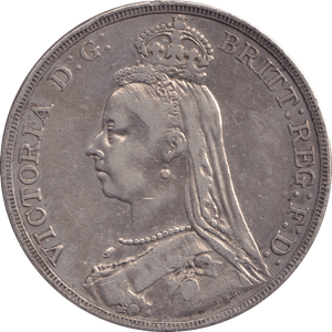 1890 CROWN ( GF ) - CROWN - Cambridgeshire Coins
