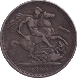 1890 CROWN ( GF ) - CROWN - Cambridgeshire Coins