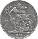 1890 CROWN ( GF ) - CROWN - Cambridgeshire Coins