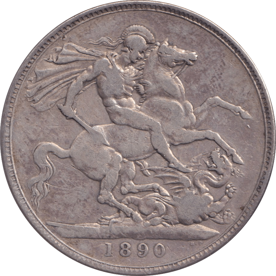 1890 CROWN ( GF ) - CROWN - Cambridgeshire Coins