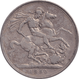 1890 CROWN ( GF ) - CROWN - Cambridgeshire Coins