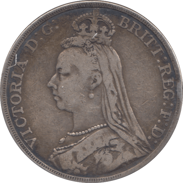 1890 CROWN ( GF ) - CROWN - Cambridgeshire Coins