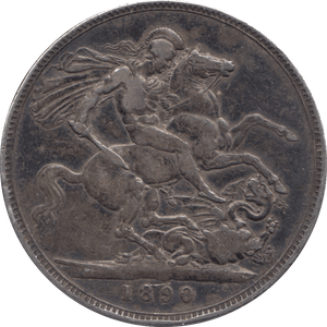 1890 CROWN ( GF ) D2 - CROWN - Cambridgeshire Coins
