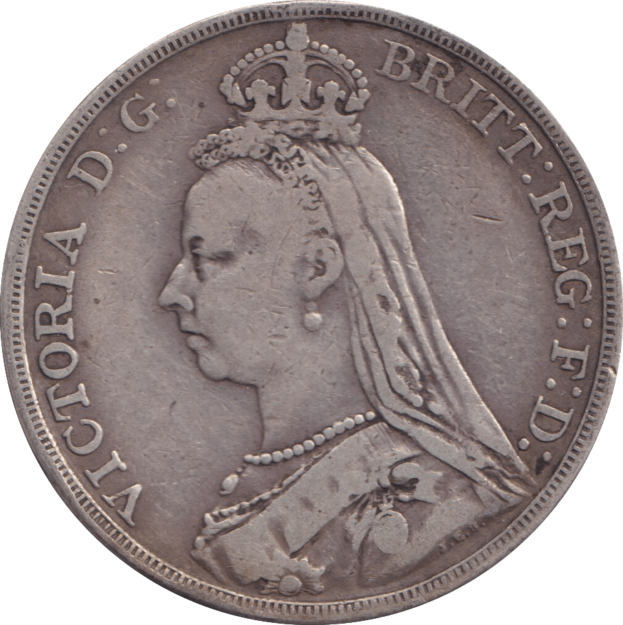 1890 CROWN ( GF ) - FLORIN - Cambridgeshire Coins