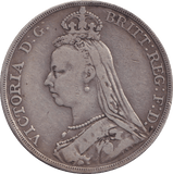 1890 CROWN ( GF ) - FLORIN - Cambridgeshire Coins