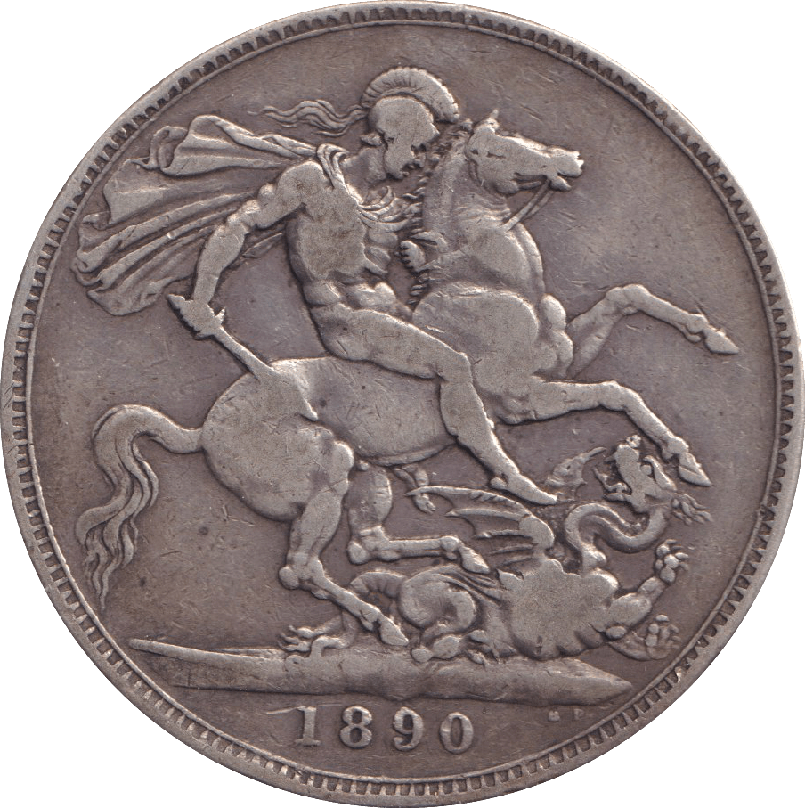 1890 CROWN ( GF ) - FLORIN - Cambridgeshire Coins