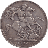 1890 CROWN ( GF ) - FLORIN - Cambridgeshire Coins
