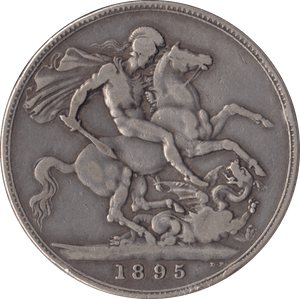 1890 CROWN ( GF ) LVIII - CROWN - Cambridgeshire Coins