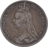 1890 CROWN ( GF ) - WORLD COINS - Cambridgeshire Coins