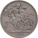 1890 CROWN ( GF ) - WORLD COINS - Cambridgeshire Coins