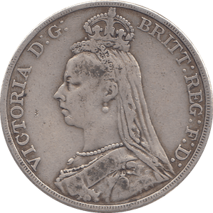 1890 CROWN ( GF ) - WORLD COINS - Cambridgeshire Coins