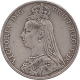1890 CROWN ( GF ) - WORLD COINS - Cambridgeshire Coins