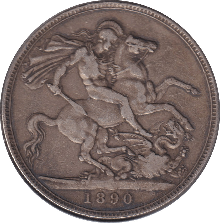 1890 CROWN (GF) - CROWN - Cambridgeshire Coins
