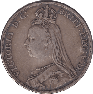 1890 CROWN (GF) - CROWN - Cambridgeshire Coins