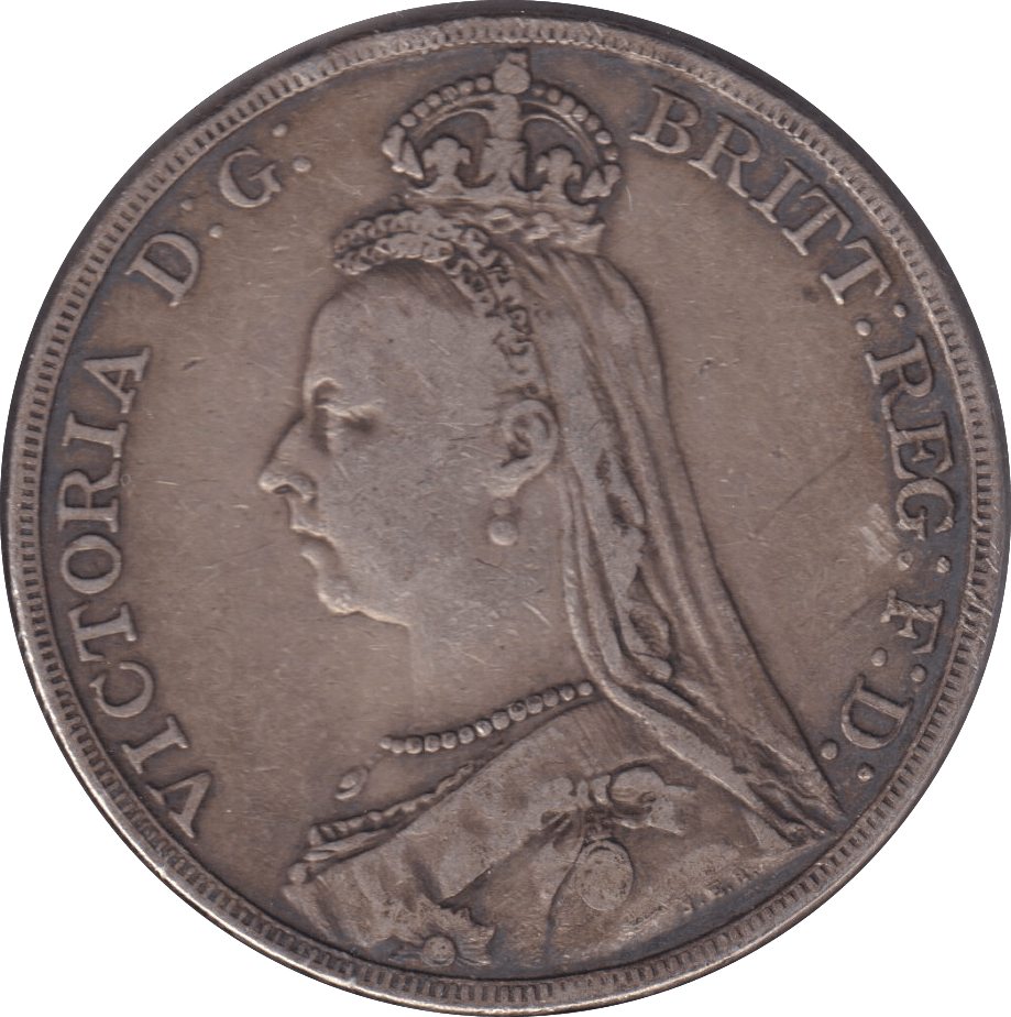 1890 CROWN (GF) - CROWN - Cambridgeshire Coins