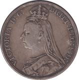 1890 CROWN (GF) - CROWN - Cambridgeshire Coins