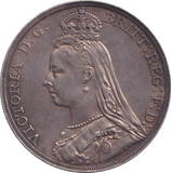 1890 CROWN ( GVF ) - CROWN - Cambridgeshire Coins