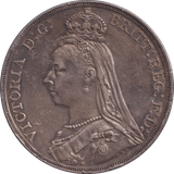 1890 CROWN ( GVF ) - CROWN - Cambridgeshire Coins