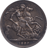 1890 CROWN ( GVF ) - CROWN - Cambridgeshire Coins