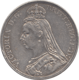 1890 CROWN ( GVF ) - CROWN - Cambridgeshire Coins