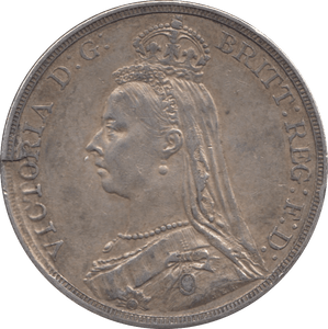 1890 CROWN ( GVF ) D1 - CROWN - Cambridgeshire Coins