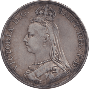 1890 CROWN ( VF ) - CROWN - Cambridgeshire Coins