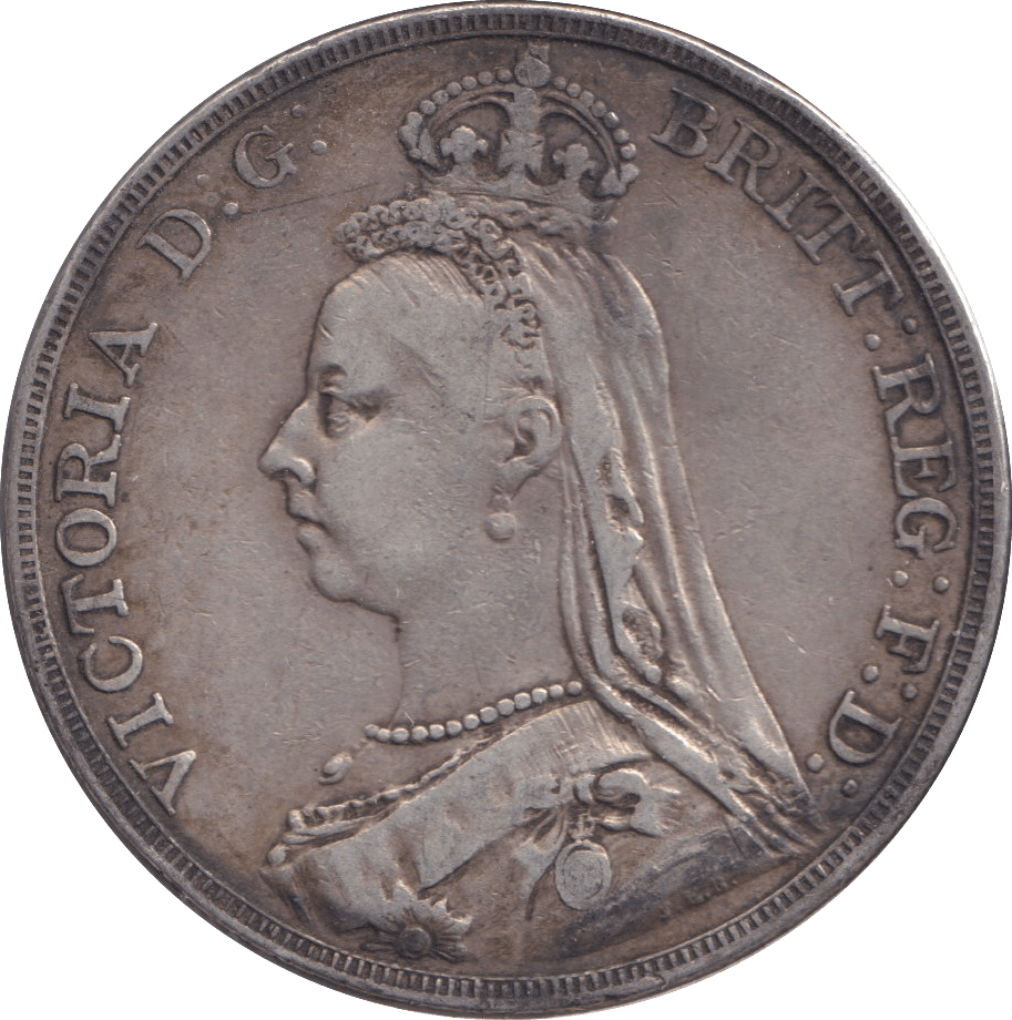 1890 CROWN ( VF ) - CROWN - Cambridgeshire Coins