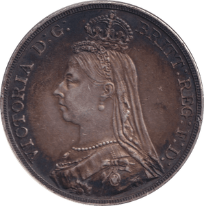 1890 CROWN ( VF ) - CROWN - Cambridgeshire Coins