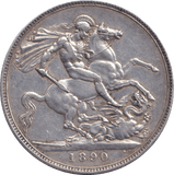 1890 CROWN ( VF ) - CROWN - Cambridgeshire Coins