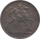 1890 CROWN ( VF ) - CROWN - Cambridgeshire Coins
