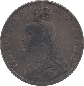 1890 CROWN ( VF ) - CROWN - Cambridgeshire Coins