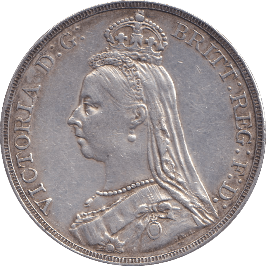 1890 CROWN ( VF ) - CROWN - Cambridgeshire Coins