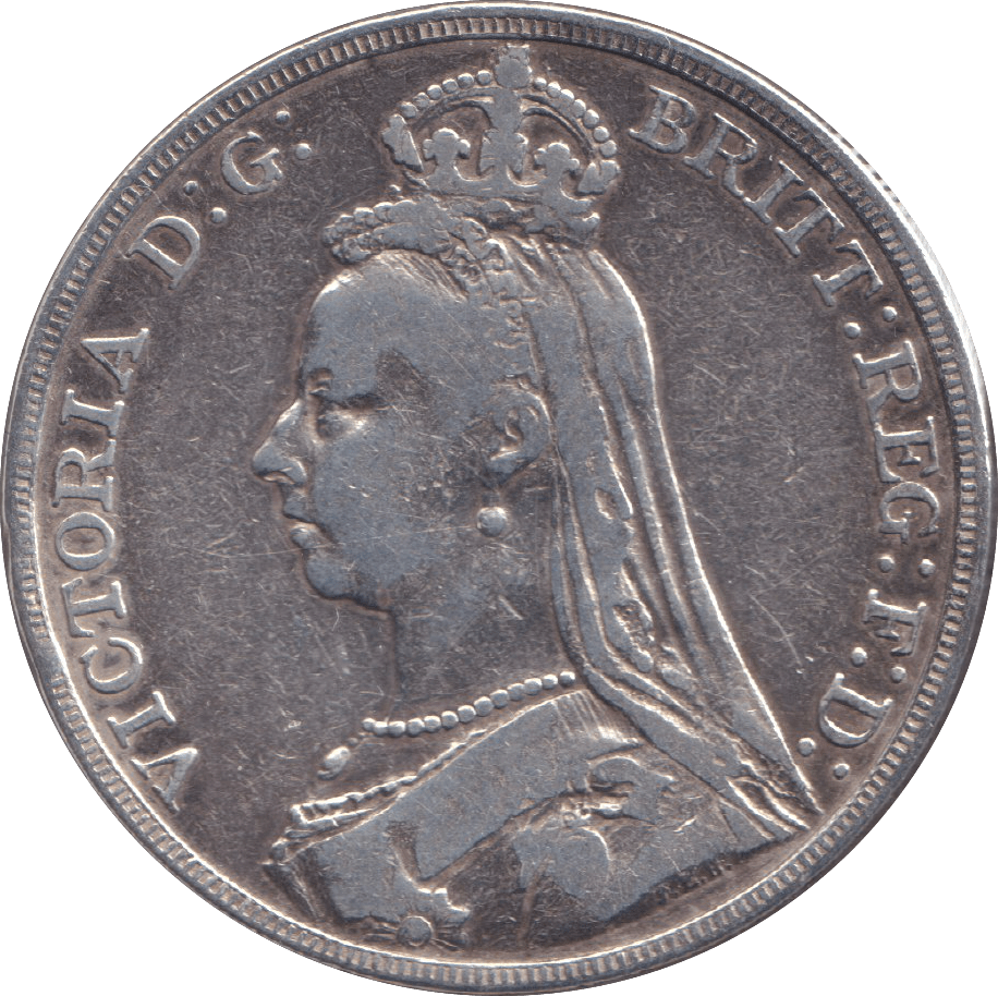 1890 CROWN - WORLD COINS - Cambridgeshire Coins
