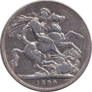 1890 CROWN - WORLD COINS - Cambridgeshire Coins