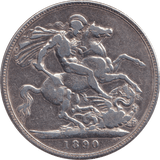 1890 CROWN - WORLD COINS - Cambridgeshire Coins