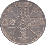 1890 DOUBLE FLORIN ( EF ) - DOUBLE FLORIN - Cambridgeshire Coins