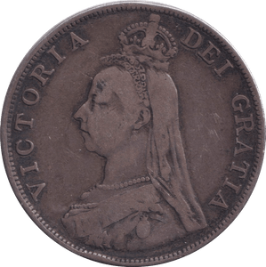 1890 DOUBLE FLORIN ( FINE ) 3 - DOUBLE FLORIN - Cambridgeshire Coins