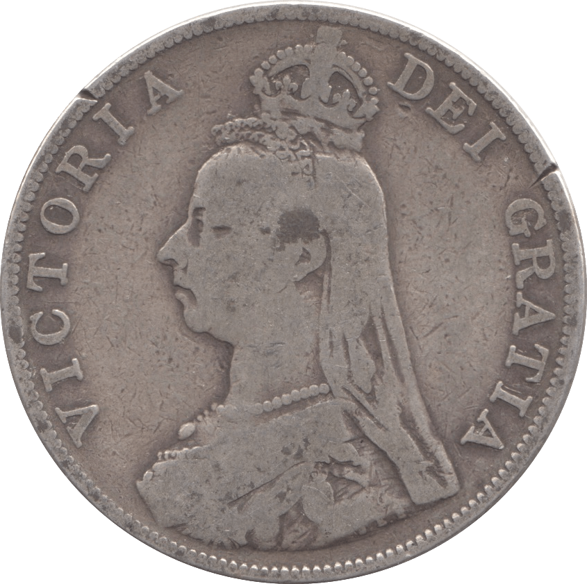 1890 DOUBLE FLORIN ( FINE ) - DOUBLE FLORIN - Cambridgeshire Coins