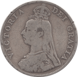 1890 DOUBLE FLORIN ( FINE ) - DOUBLE FLORIN - Cambridgeshire Coins