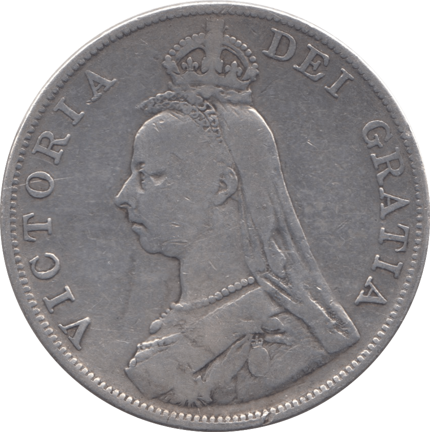 1890 DOUBLE FLORIN ( FINE ) - DOUBLE FLORIN - Cambridgeshire Coins
