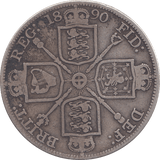 1890 DOUBLE FLORIN ( FINE ) - DOUBLE FLORIN - Cambridgeshire Coins
