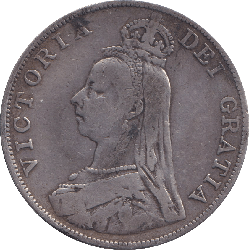 1890 DOUBLE FLORIN ( FINE ) - DOUBLE FLORIN - Cambridgeshire Coins