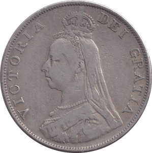 1890 DOUBLE FLORIN ( FINE ) - DOUBLE FLORIN - Cambridgeshire Coins