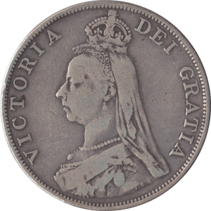 1890 DOUBLE FLORIN ( FINE ) - Double Florin - Cambridgeshire Coins