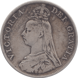 1890 DOUBLE FLORIN ( FINE ) - DOUBLE FLORIN - Cambridgeshire Coins