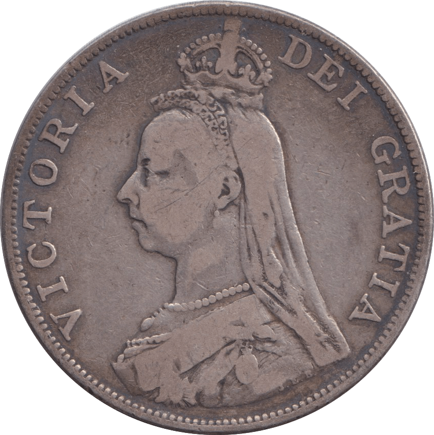 1890 DOUBLE FLORIN ( GF ) 5 - DOUBLE FLORIN - Cambridgeshire Coins
