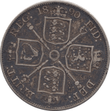 1890 DOUBLE FLORIN ( GF ) - DOUBLE FLORIN - Cambridgeshire Coins