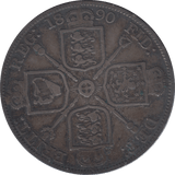 1890 DOUBLE FLORIN ( GF ) - DOUBLE FLORIN - Cambridgeshire Coins